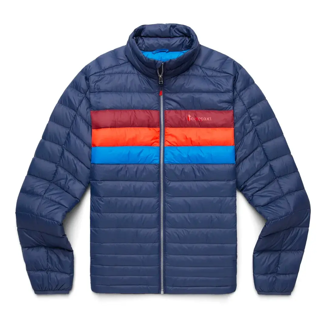 Cotopaxi Fuego Down Jacket in Ink Stripes