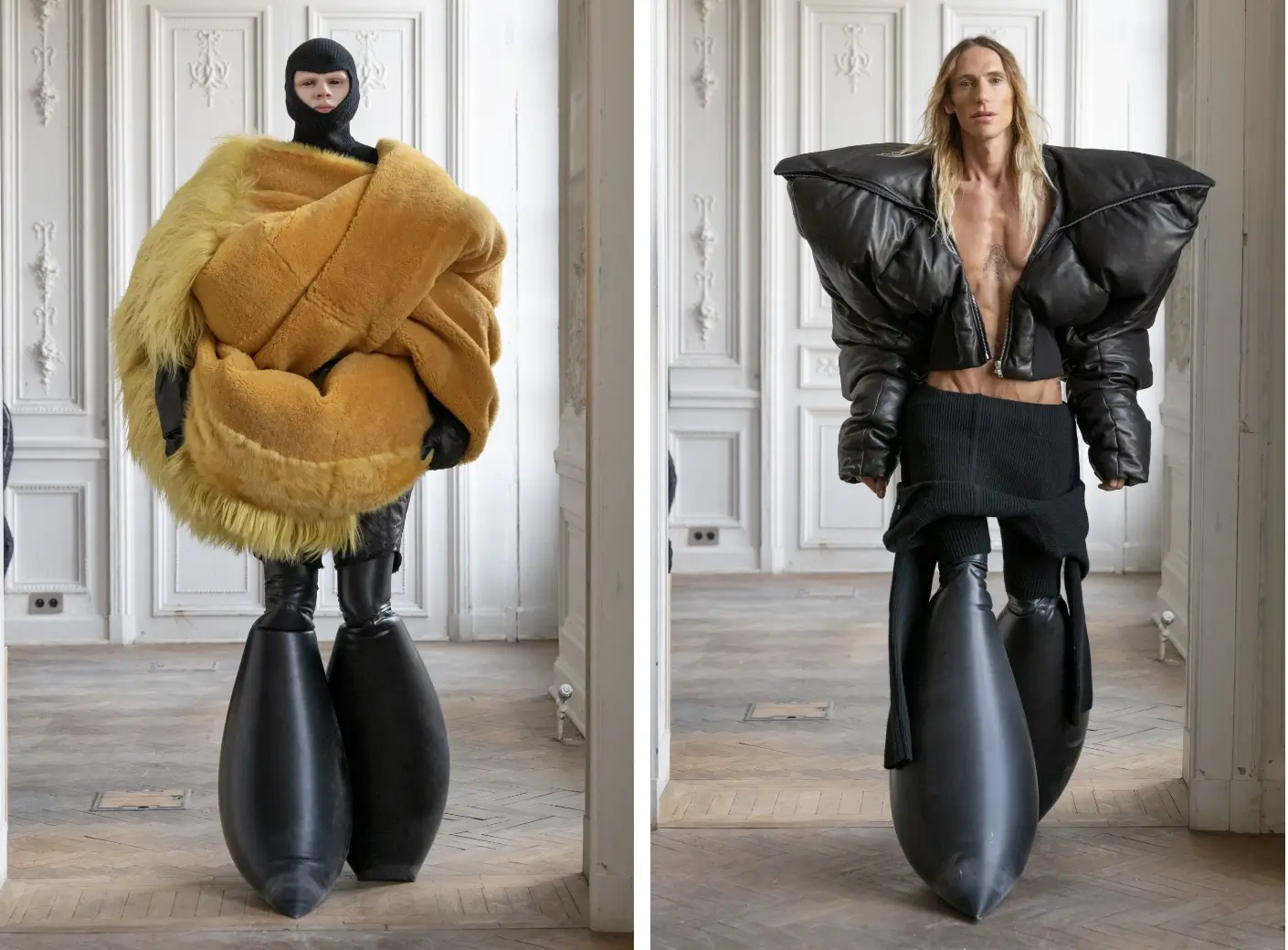 Rick Owens Покоряет Сердца: Откровенная Элегантность на Парижской Неделе 2024