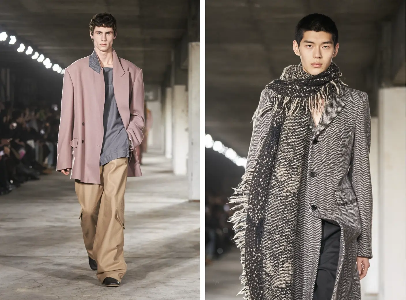 Неделе мужской моды в Париже осень-зима 2024: Dries Van Noten