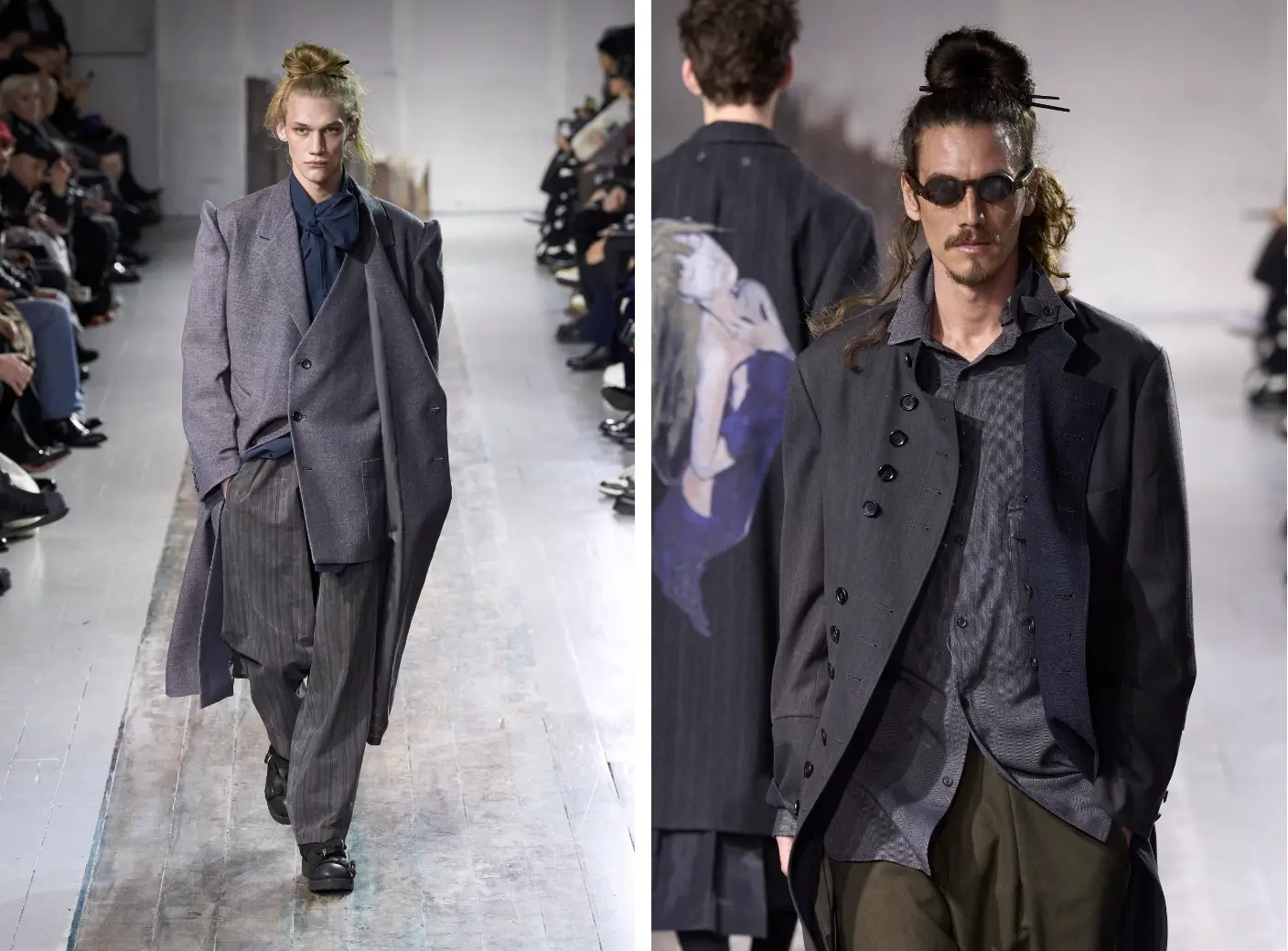 Неделе мужской моды в Париже осень-зима 2024: Yohji Yamamoto