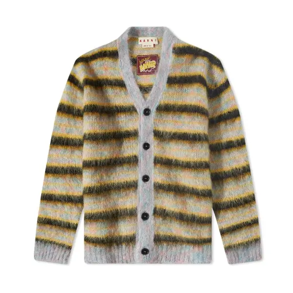 Джемпер Marni Mohair Stripe Cardigan